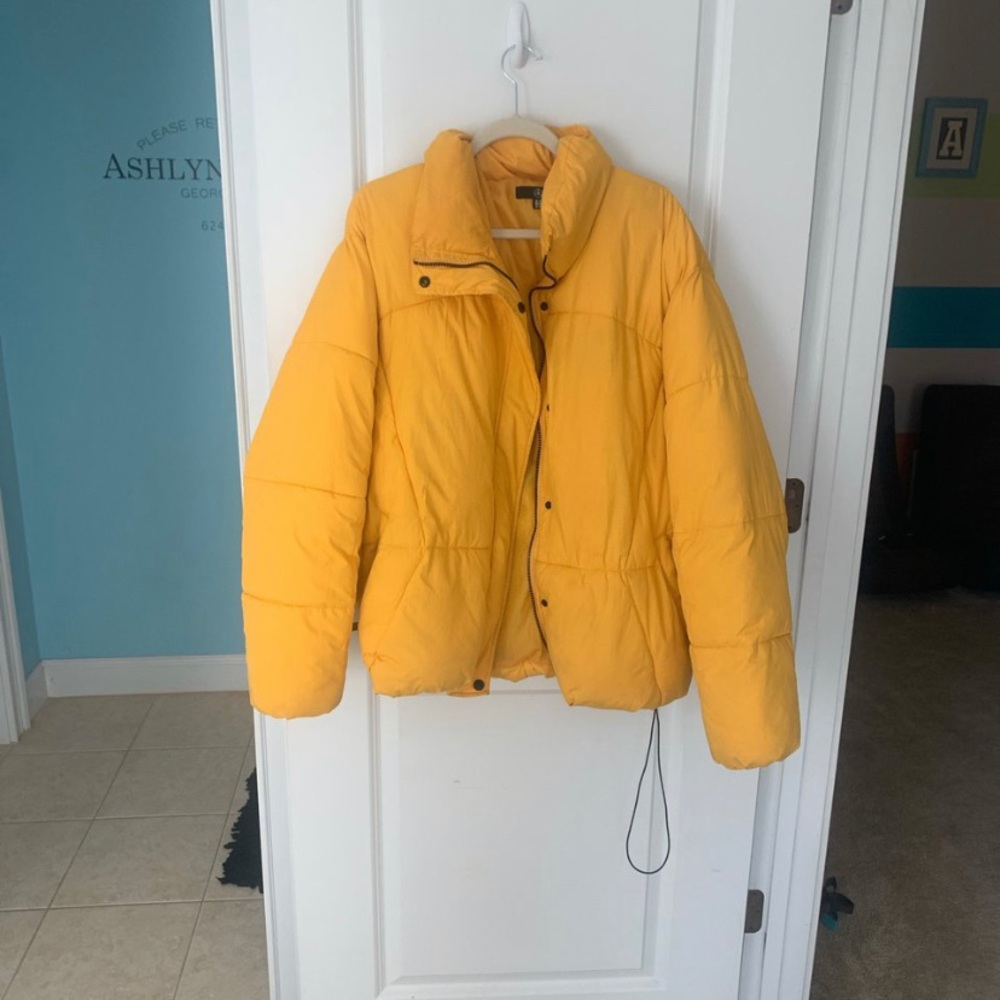 Oversized misguided puffer coat
